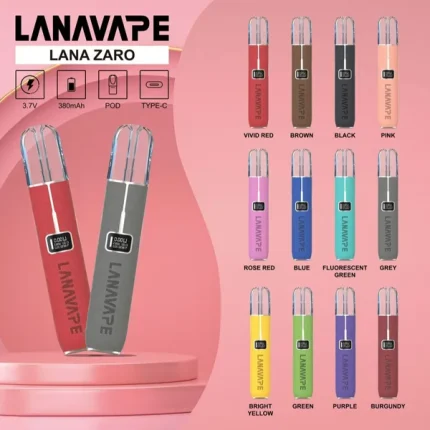 電子煙主機 Lana皮革主機 8W、10W兩檔功率可調 380mAh電池 10種顏色